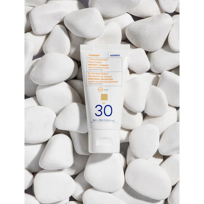 Korres Yoghurt Tinted Sunscreen tónovací opalovací krém SPF 30 50 ml