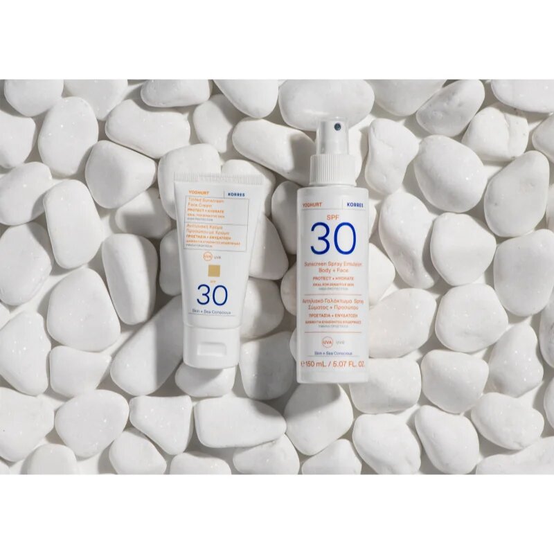 Korres Yoghurt Tinted Sunscreen tónovací opalovací krém SPF 30 50 ml