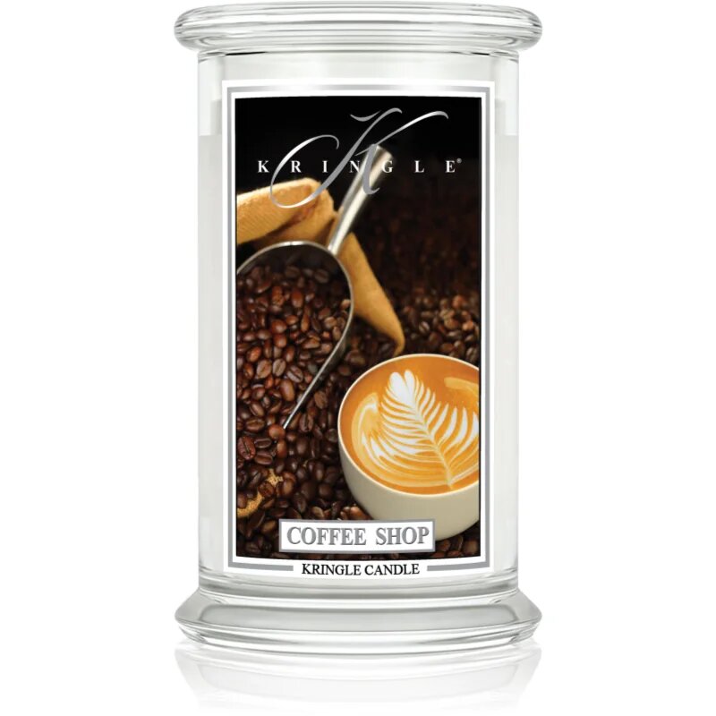 Kringle Candle Classic Coffee Shop vonná svíčka 623 g