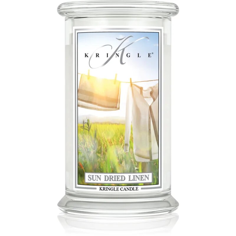 Kringle Candle Classic Sun Dried Linen vonná svíčka 623 g