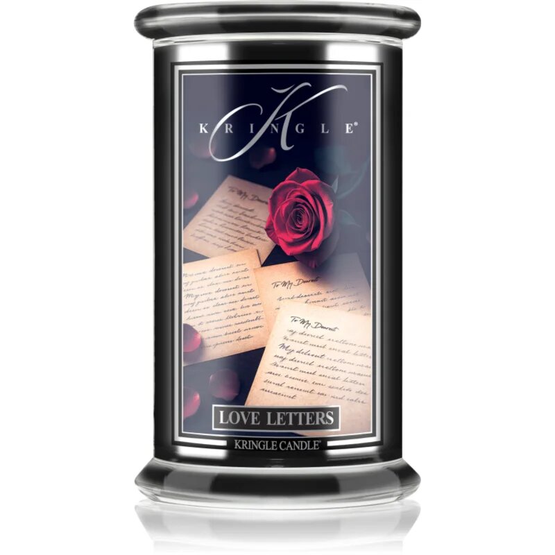 Kringle Candle Reserve Love Letters vonná svíčka 623 g