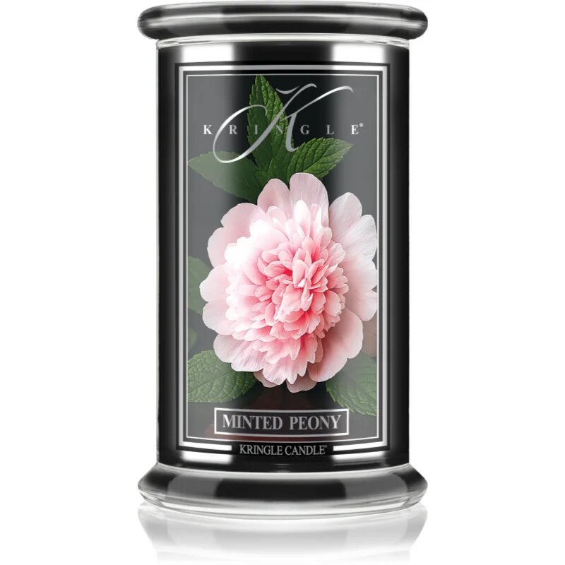 Kringle Candle Reserve Minted Peony vonná svíčka 623 g