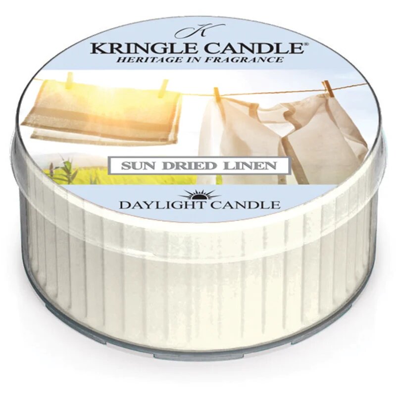 Kringle Candle Sun Dried Linen čajová svíčka 42 g