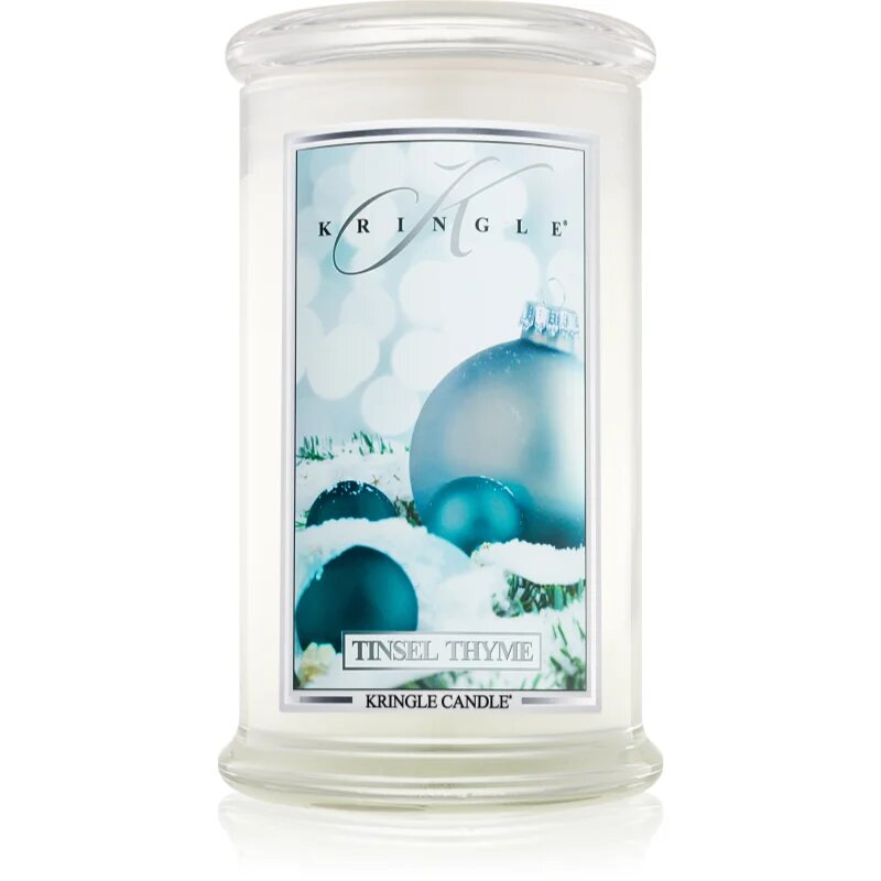 Kringle Candle Tinsel Thyme vonná svíčka 624 g