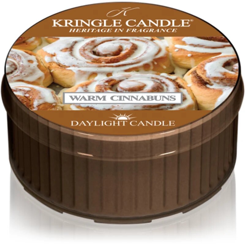 Kringle Candle Warm Cinnabuns čajová svíčka 42 g