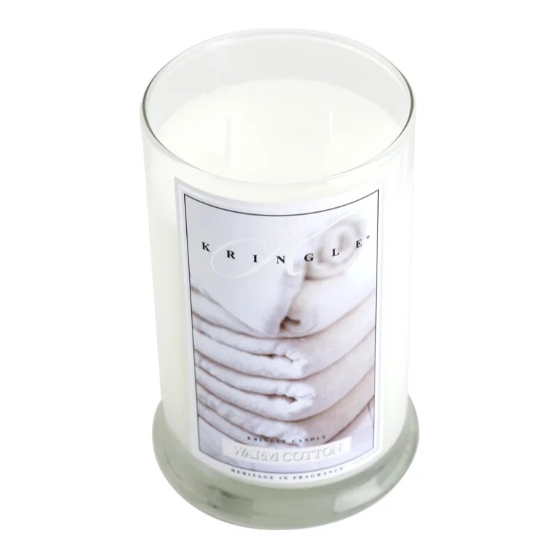 Kringle Candle Warm Cotton vonná svíčka 624 g