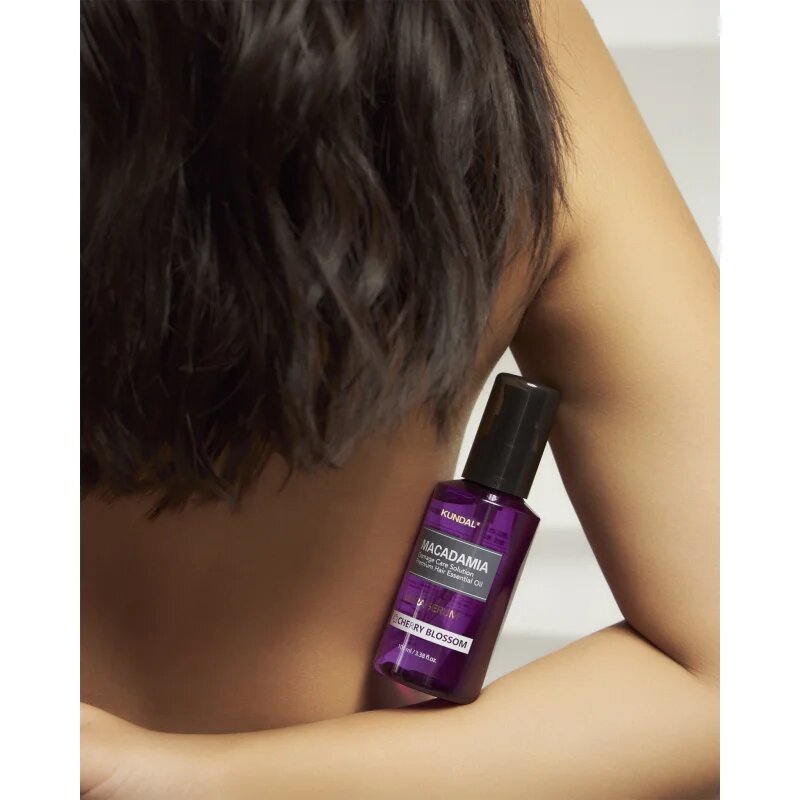 KUNDAL Macadamia Ultra Serum Cherry Blossom regenerační olejové sérum pro poškozené vlasy 100 ml