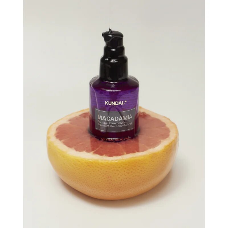 KUNDAL Macadamia Ultra Serum Pink Grapefruit regenerační olejové sérum pro poškozené vlasy 100 ml