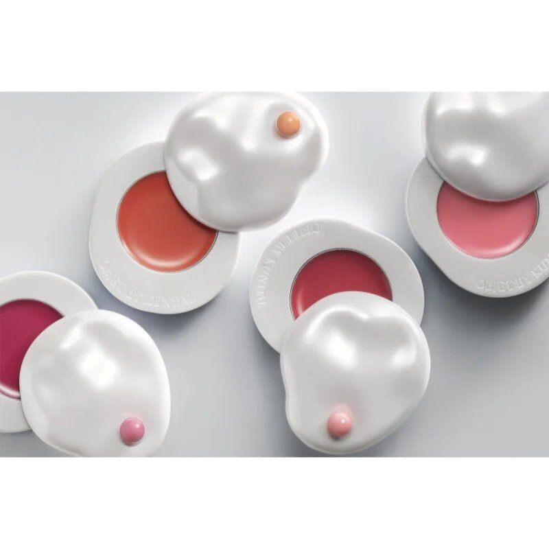 KUNDAL Objet Dew Drop Lip Glaze Balm tónovací balzám na rty s hydratačním účinkem odstín Peach Apricot 2 g