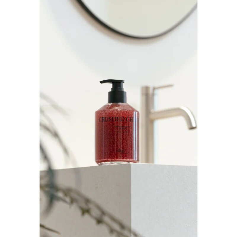KUNDAL Objet Exfoliating & Waterfull Hand Wash exfoliační tekuté mýdlo na ruce s vůní Crushed Cherry 380 ml