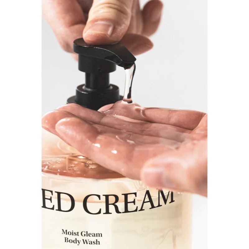 KUNDAL Objet Moist Gleam Body Wash parfémovaný sprchový gel pro intenzivní hydrataci s vůní Naked Cream 450 ml