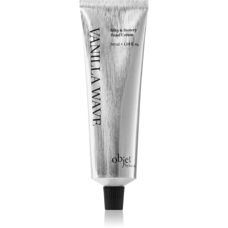 KUNDAL Objet Silky & Buttery Hand Cream pečující krém na ruce pro výživu a hydrataci s vůní Vanilla Wave 50 ml
