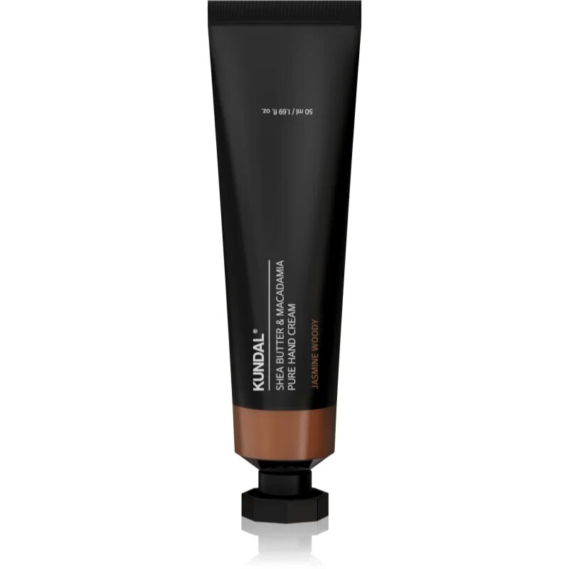 KUNDAL Shea Butter & Macadamia Jasmine Woody hydratační krém na ruce s vyživujícím účinkem 50 ml