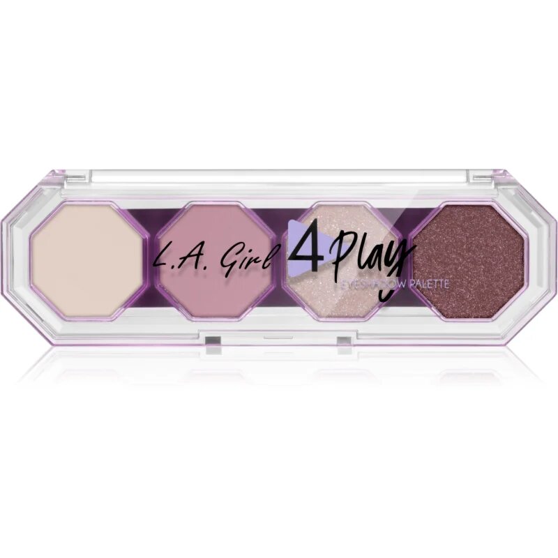 L.A. Girl Cosmetics 4 Play paletka očních stínů odstín So Sweet 3.2 g