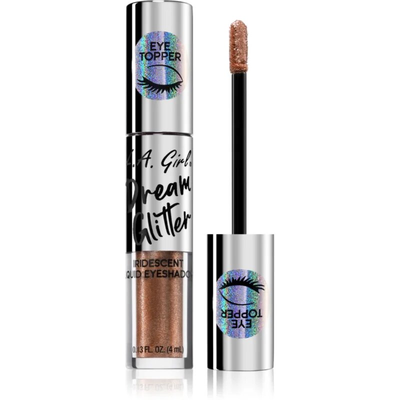 L.A. Girl Cosmetics Dream Glitter třpytivé tekuté oční stíny odstín Golden Rays 4 ml