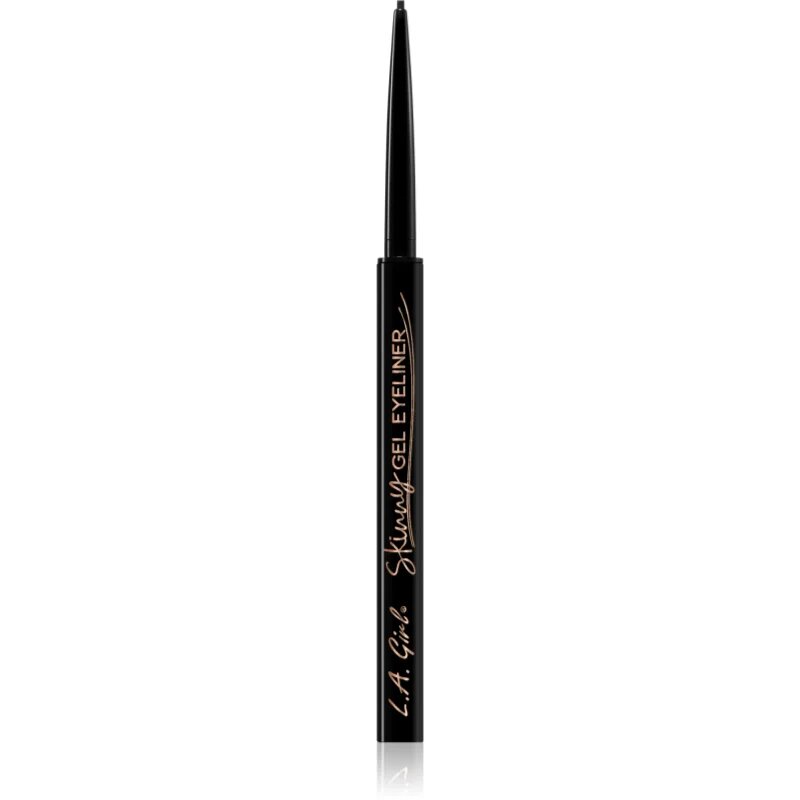 L.A. Girl Cosmetics Skinny gelové oční linky odstín Silky Black 0.1 g