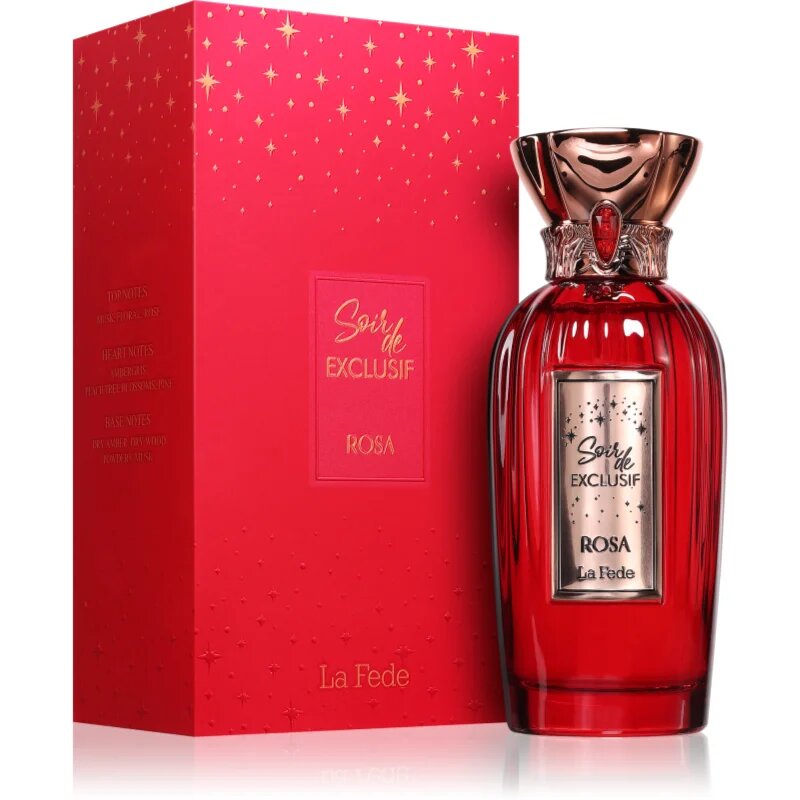 La Fede Soir de Exclusif Rosa parfémovaná voda unisex 100 ml