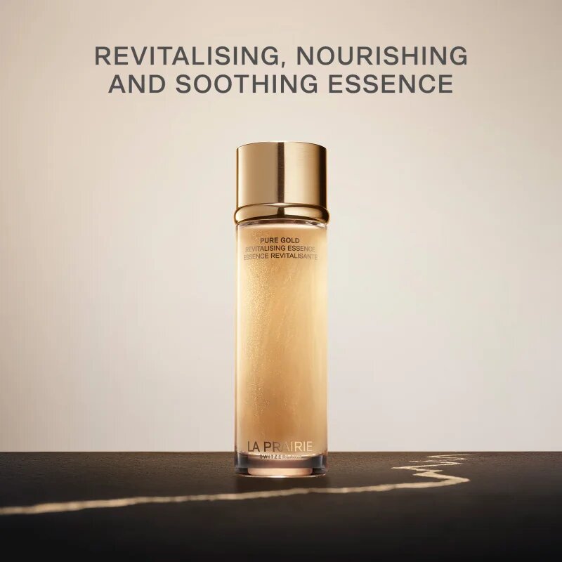 La Prairie Pure Gold Revitalising Essence obnovující pleťová esence se zklidňujícím účinkem 130 ml
