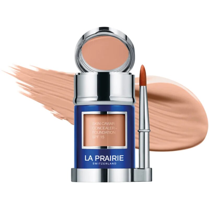 La Prairie Skin Caviar Concealer Foundation make-up a korektor SPF 15 odstín NC-20 Porcelaine Blush 30 ml
