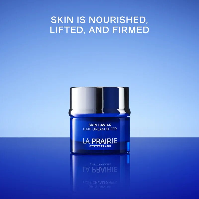 La Prairie Skin Caviar Luxe Cream Sheer luxusní zpevňující krém s vyživujícím účinkem 100 ml
