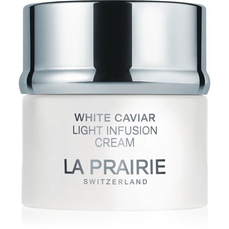 La Prairie White Caviar Light Infusion Cream rozjasňující hydratační krém proti tmavým skvrnám 50 ml