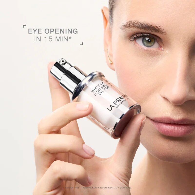 La Prairie White Caviar Light Infusion Eye Serum rozjasňující sérum na oční okolí 15 ml