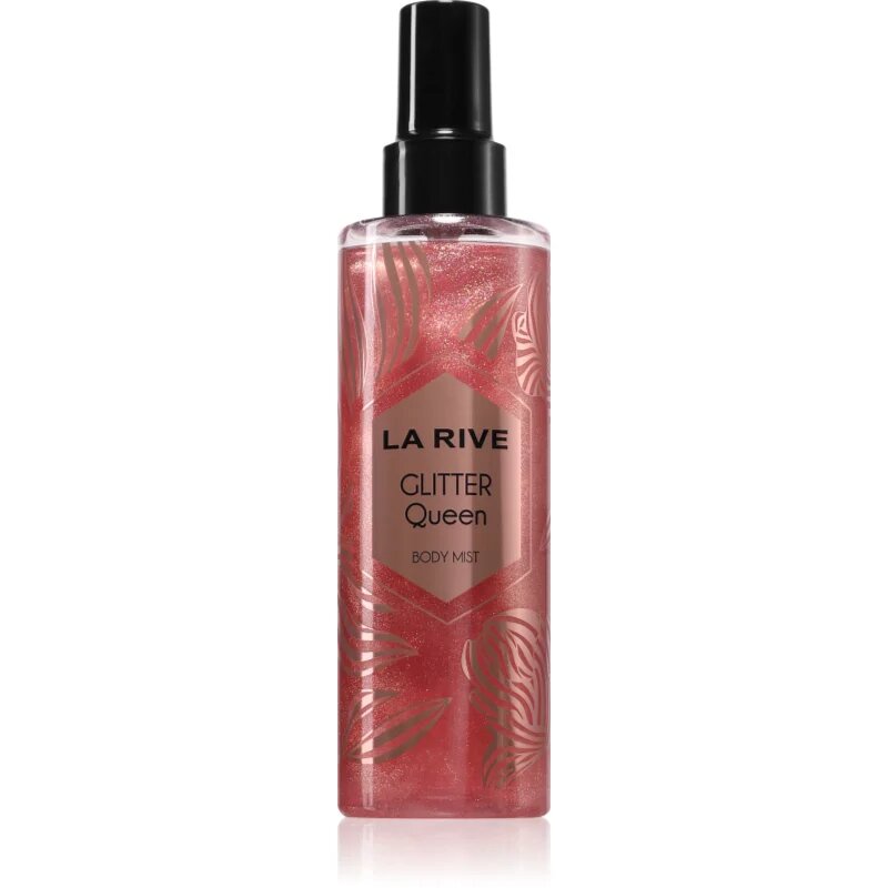 La Rive Glitter Queen parfémovaný tělový sprej se třpytkami 200 ml