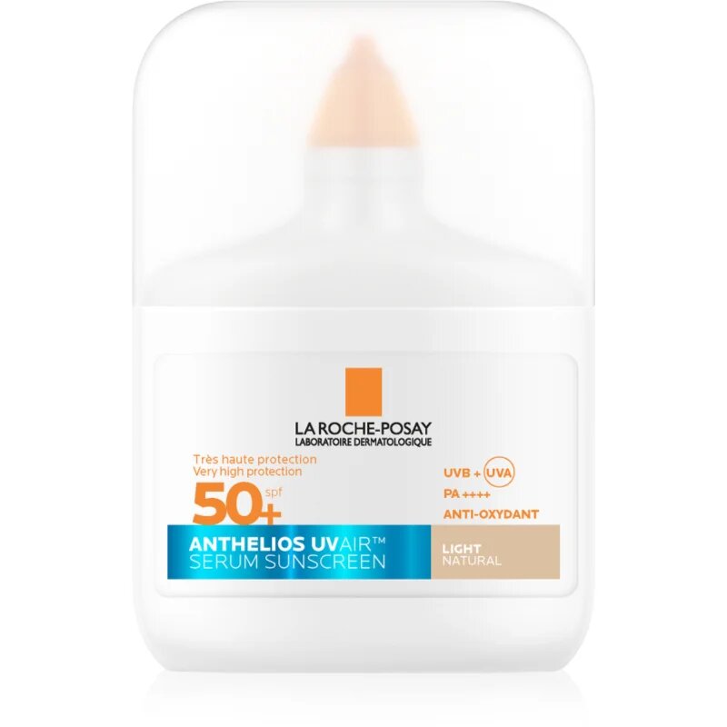 La Roche-Posay Anthelios UV Air Serum Sunscreen ochranné sérum pro všechny typy pleti SPF 50+ Light Natural 50 ml
