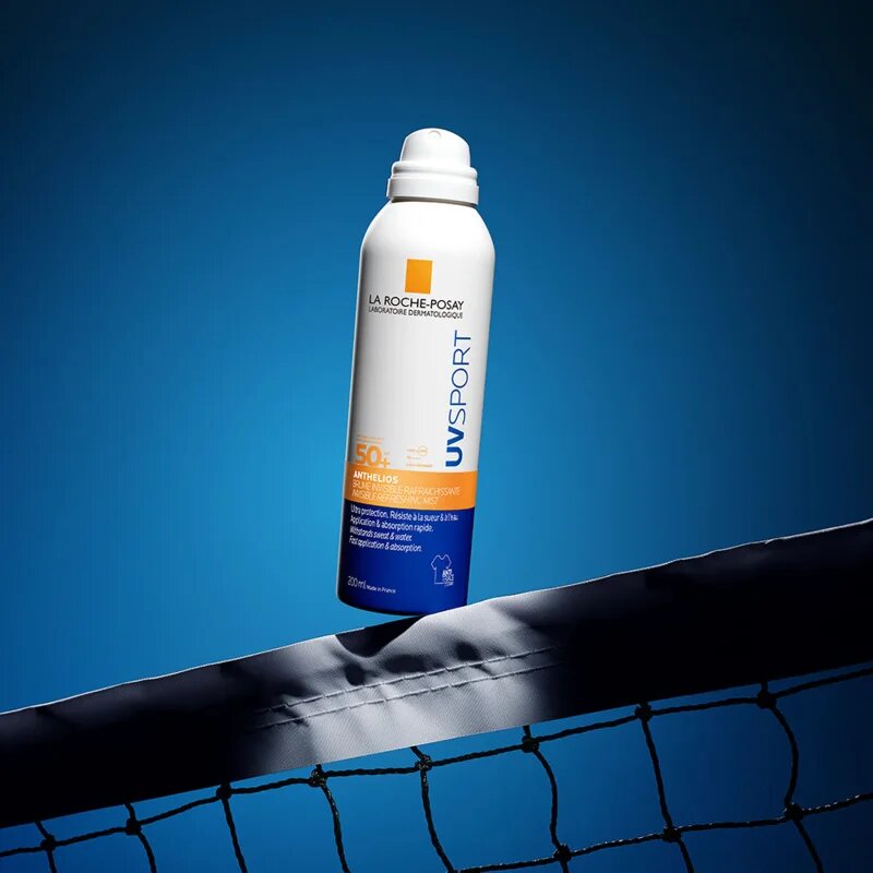 La Roche-Posay Anthelios UV Sport Invisible Refreshing Mist ochranná mlha pro všechny typy pokožky SPF 50+ 200 ml