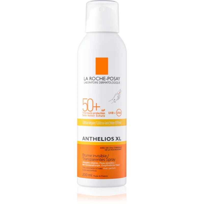 La Roche-Posay Anthelios XL transparentní ochranný sprej SPF 50+ 200 ml
