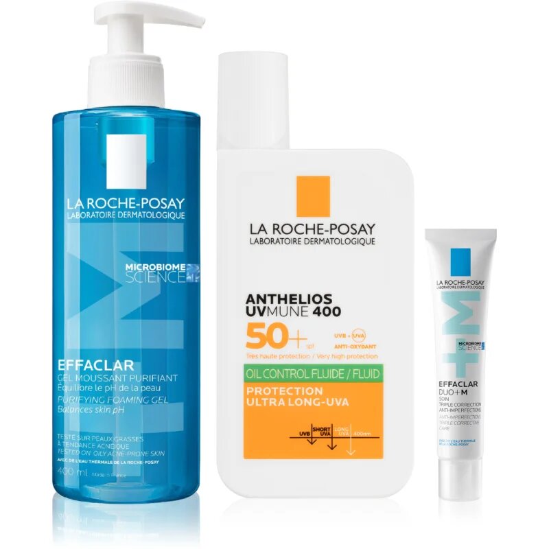 La Roche-Posay Bundles Anti Imperfection Routine sada pro mastnou pleť se sklonem k akné