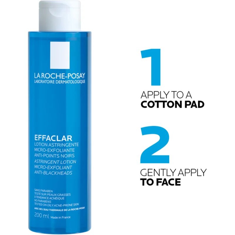 La Roche-Posay Effaclar adstringentní pleťová voda pro mastnou a problematickou pleť 200 ml