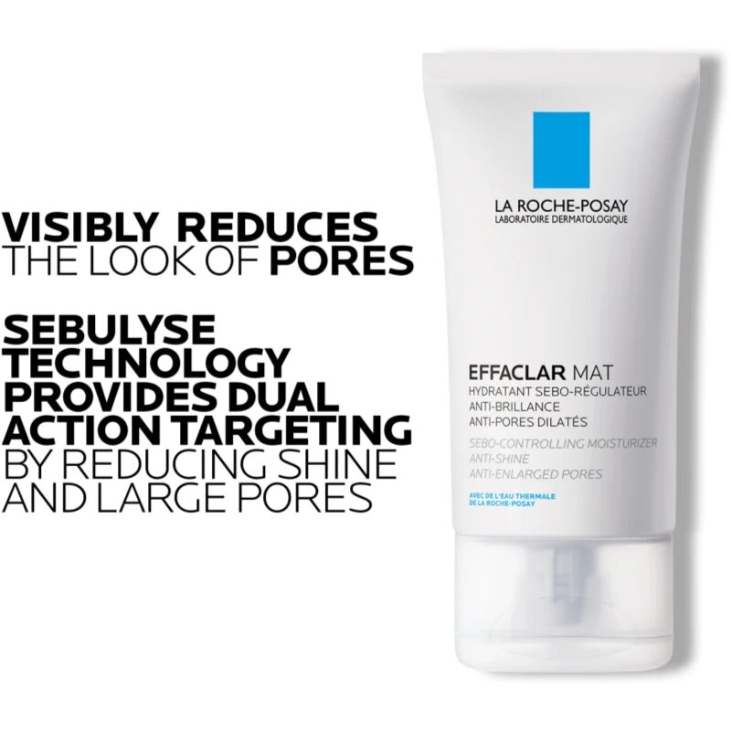 La Roche-Posay Effaclar Mat zmatňující hydratační péče pro mastnou a problematickou pleť 40 ml
