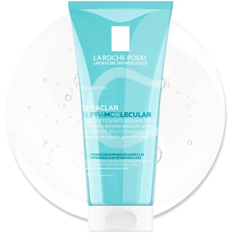 La Roche-Posay Effaclar Supramolecular čisticí gel proti lesknutí pleti a rozšířeným pórům 200 ml