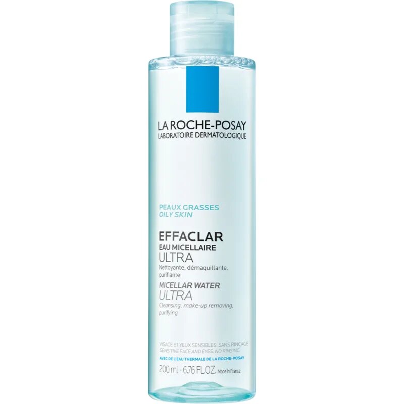 La Roche-Posay Effaclar Ultra čisticí micelární voda pro problematickou pleť akné 200 ml