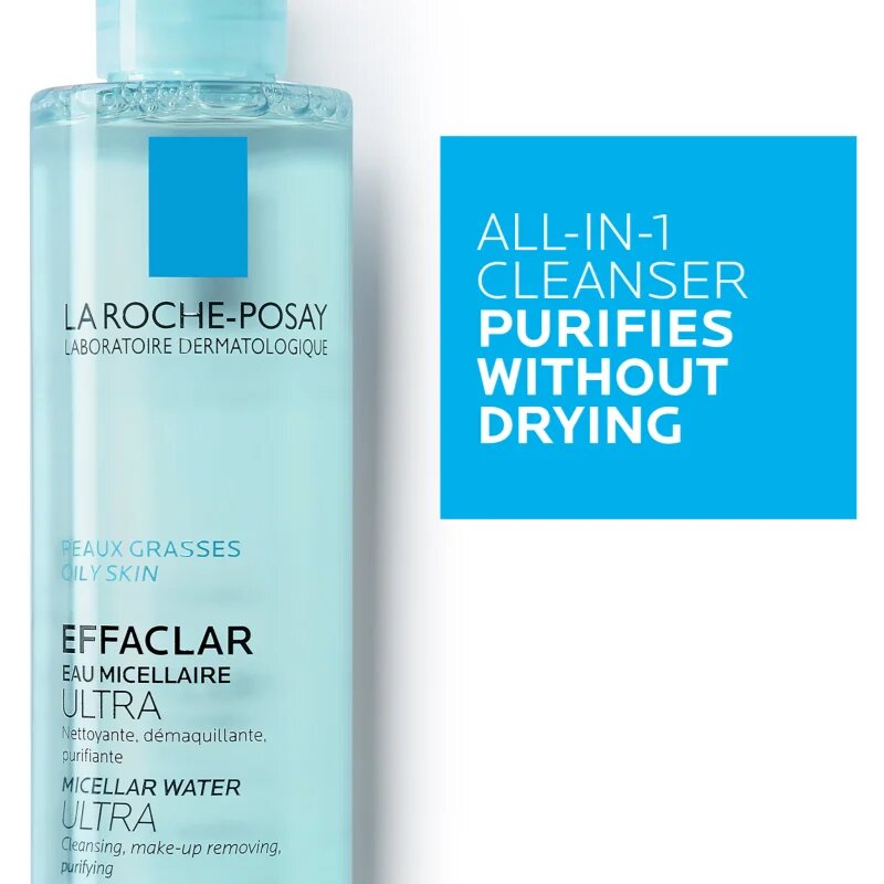 La Roche-Posay Effaclar Ultra čisticí micelární voda pro problematickou pleť akné 200 ml