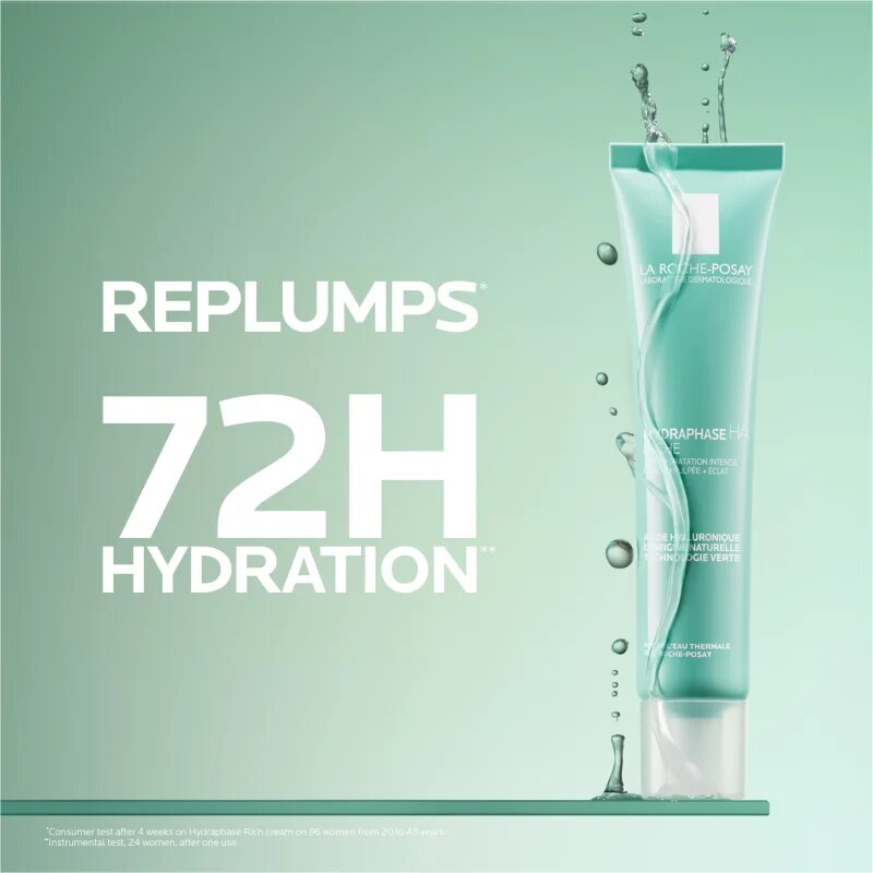 La Roche-Posay Hydraphase HA Hyaluronic Acid Rich Moisturiser vysoce hydratační krém s kyselinou hyaluronovou 40 ml
