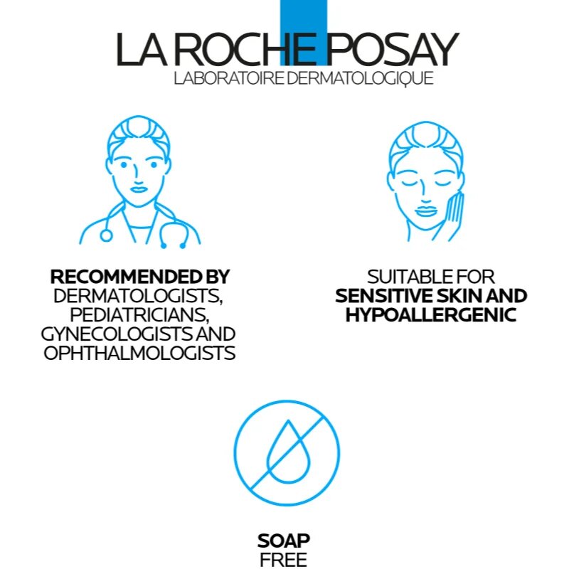 La Roche-Posay Lipikar Surgras sprchový krém – náhradní náplň 400 ml