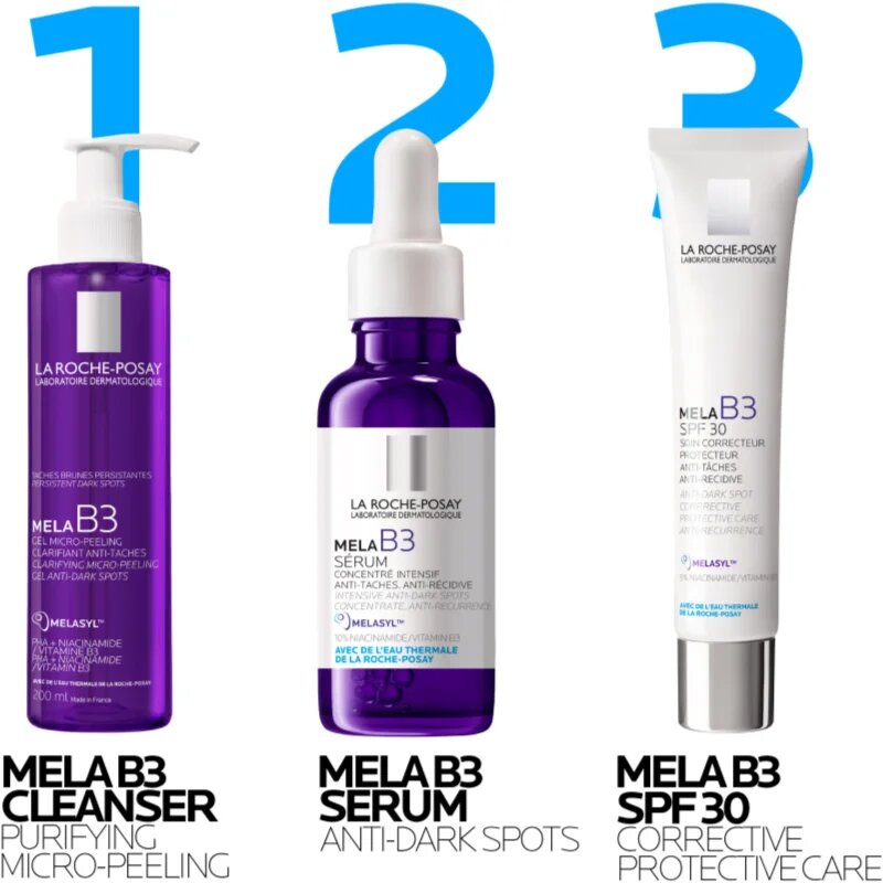 La Roche-Posay Mela B3 krém proti pigmentovým skvrnám SPF 30 40 ml
