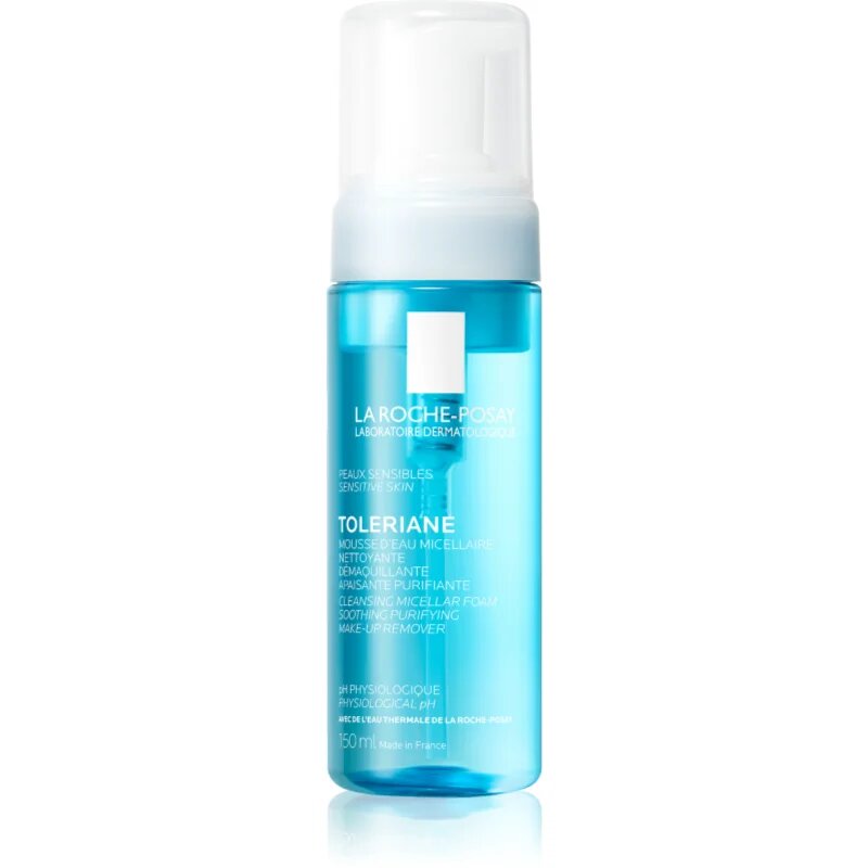 La Roche-Posay Physiologique fyziologická čisticí micelární pěnová voda pro citlivou pleť 150 ml