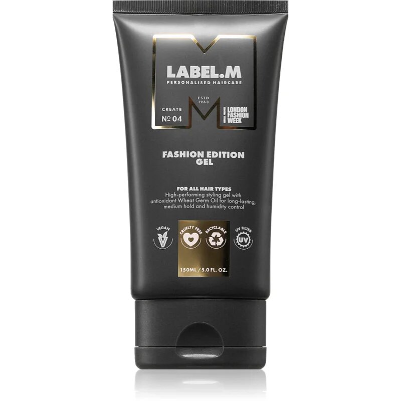 label.m Fashion Edition gel na vlasy pro všechny typy vlasů 150 ml