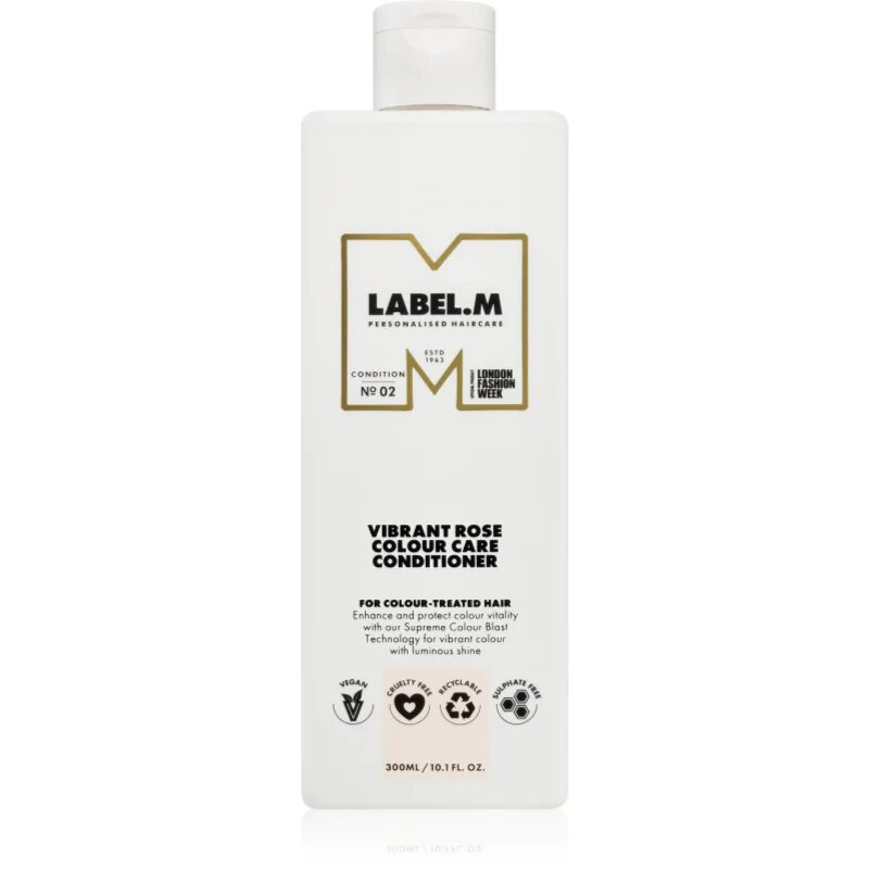 label.m Vibrant Rose kondicionér pro ochranu barvy 300 ml