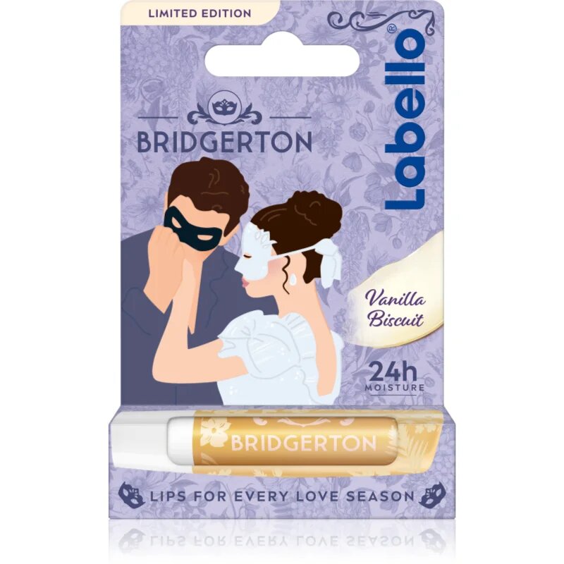 Labello Bridgerton Vanilla vyživující a hydratační balzám na rty 4.8 g