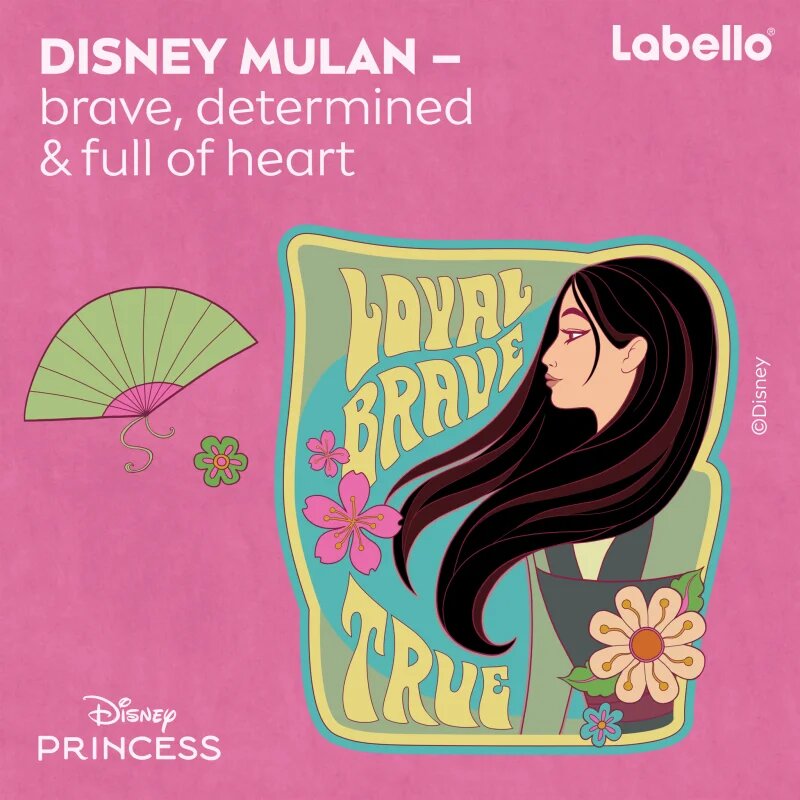 Labello Disney Princess Cherry Shine hydratační balzám na rty 4.8 g
