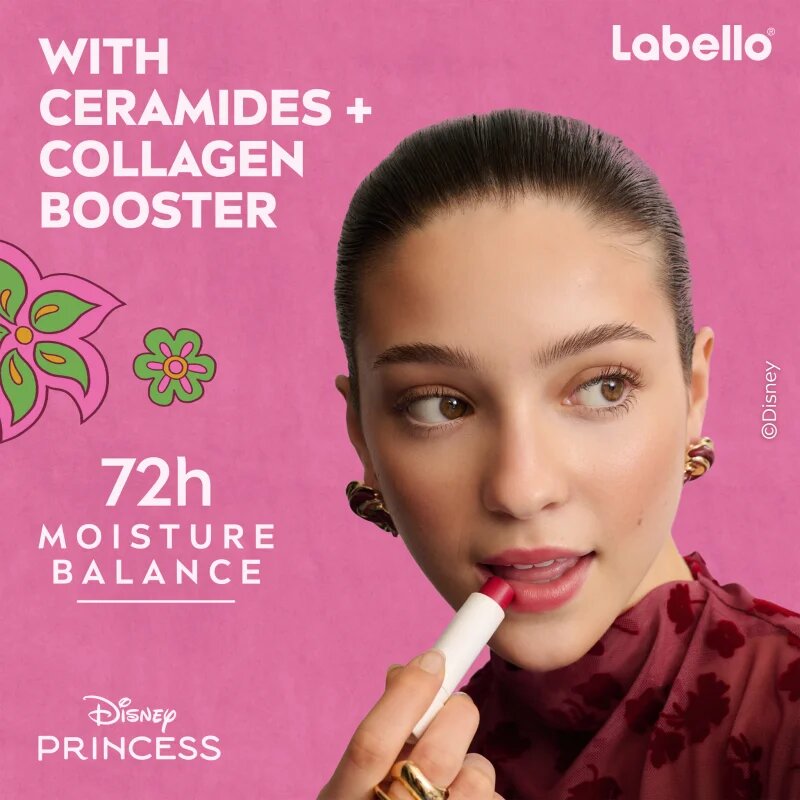 Labello Disney Princess Cherry Shine hydratační balzám na rty 4.8 g