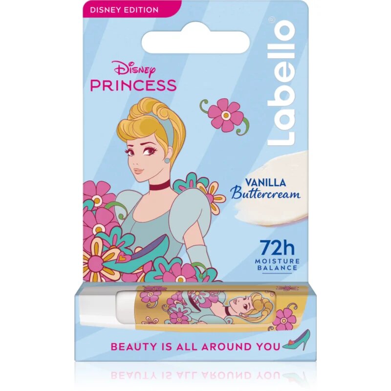 Labello Disney Princess Vanilla Buttercream hydratační balzám na rty 4.8 g