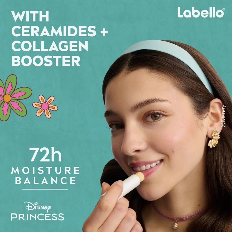 Labello Disney Princess Vanilla Buttercream hydratační balzám na rty 4.8 g