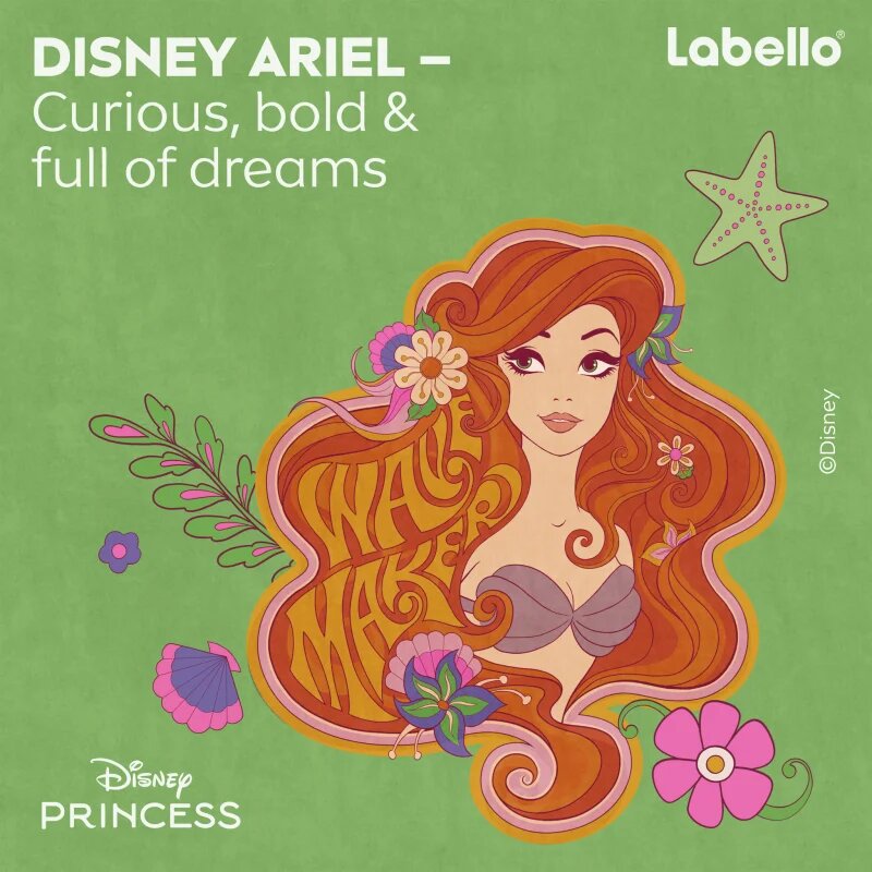 Labello Disney Princess Watermelon Shine hydratační balzám na rty 4.8 g