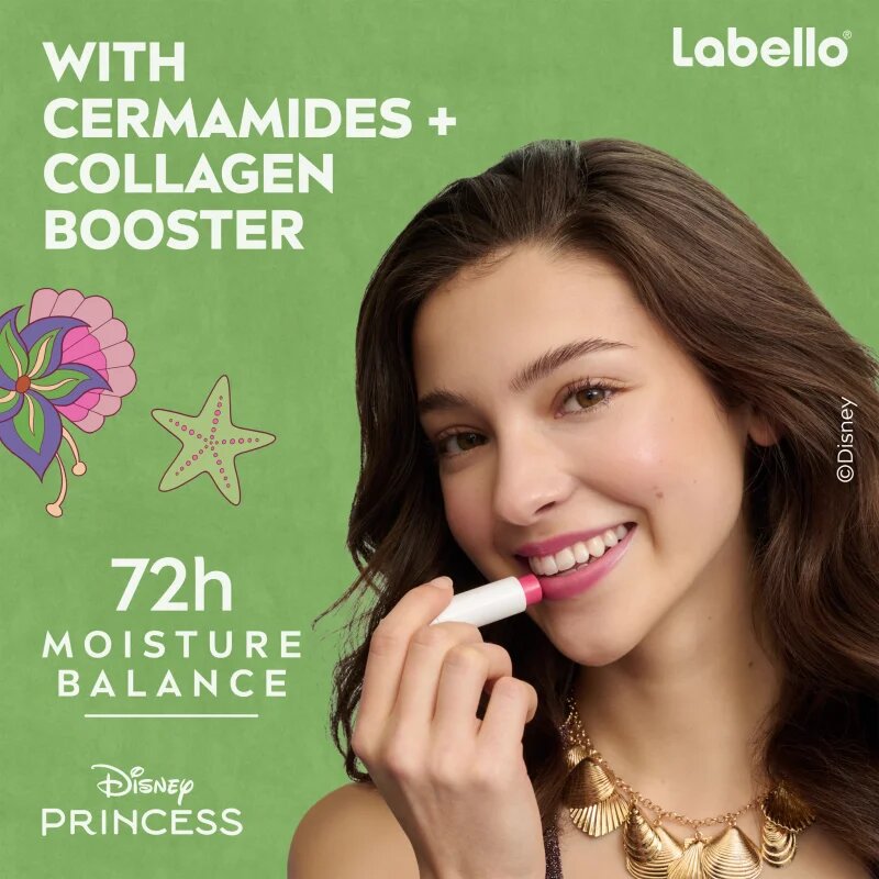 Labello Disney Princess Watermelon Shine hydratační balzám na rty 4.8 g