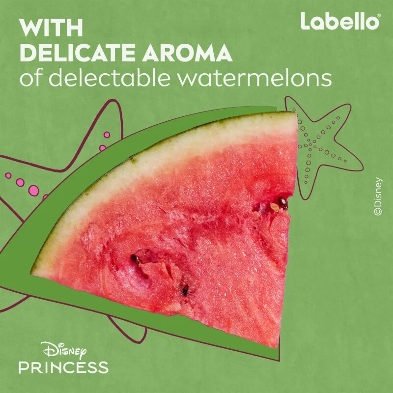 Labello Disney Princess Watermelon Shine hydratační balzám na rty 4.8 g